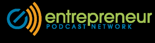 Text saying "entrepreneur podcast network"