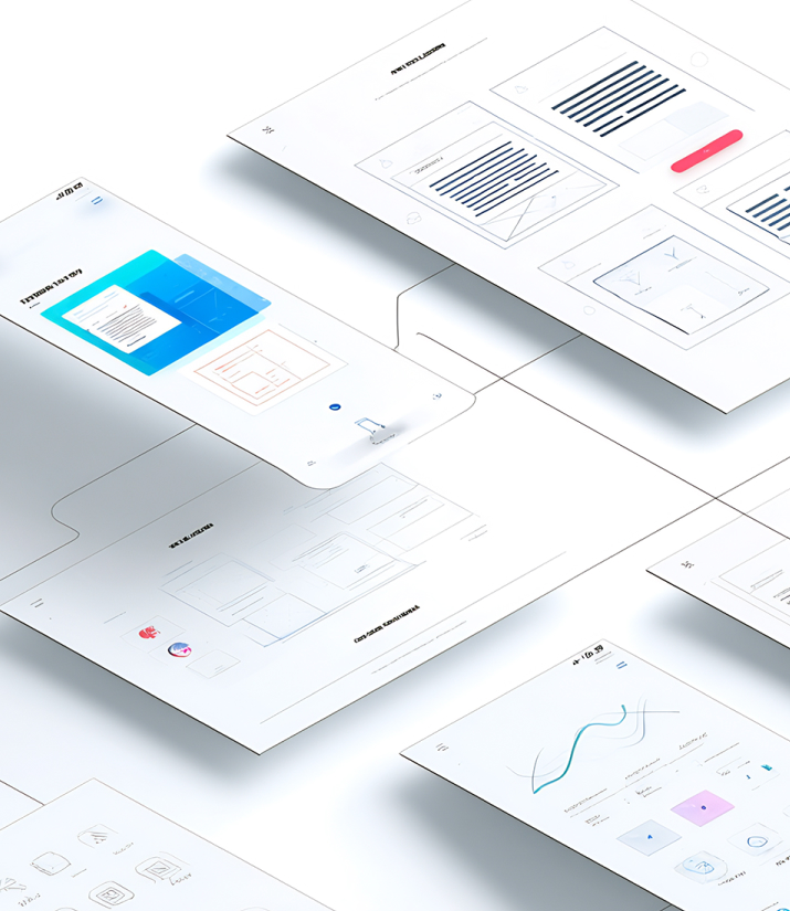 graphic showing mult-layered design approach