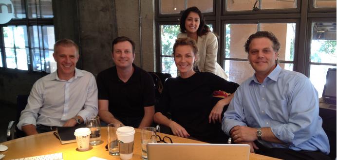 Group of people sitting at table